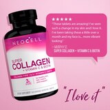 NeoCell Super Collagen + Vitamin C, Collagen Type 1 & 3, 270 CT, thumbnail image 2 of 9