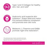 Neocell Overnighter Collagen Powder, 3 in 1 Firm Hydrate Restore, 7 OZ, thumbnail image 3 of 9