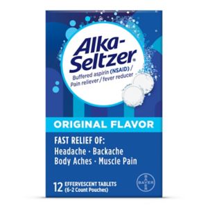  Alka-Seltzer Original Effervescent Antacid Tablets, 12CT 
