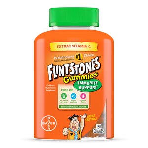 Flintstones Plus Immunity Support Children's Multivitamin Supplement Gummies, 150CT