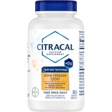 Citracal Slow Release 1200 Calcium With Vitamin D3, Caplets, 80 CT, thumbnail image 3 of 10