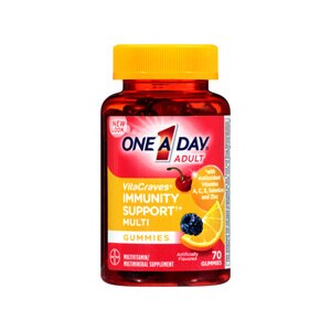One A Day VitaCraves Immunity Support Adult Multivitamin Gummies, 70CT