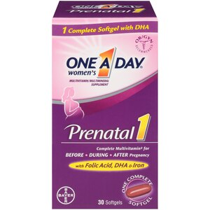  One A Day Women's Prenatal 1 Multivitamin Softgels 