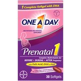 One A Day Prenatal 1 Multivitamin Soft-Gels - 30 CT, thumbnail image 1 of 9
