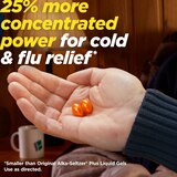 Alka-Seltzer Plus Maximum Strength Cold & Flu Power Max Gels Day + Night Liquid Gels, thumbnail image 3 of 6