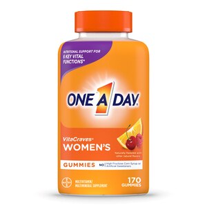 One A Day Women's Multivitamin Gummies, 170 Ct , CVS