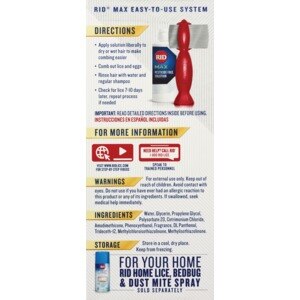 Rid Max Lice Removal Kit Cvs Pharmacy