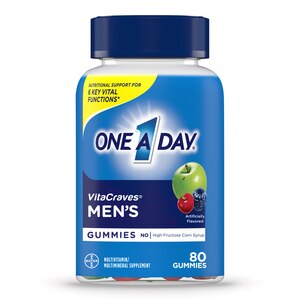 One A Day Men's Multivitamin Gummies, 80 Ct , CVS