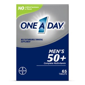 One A Day Men's 50+ Healthy Advantage Multivitamin Tablets, 65 Ct , CVS