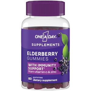 One A Day Elderberry With Immunity Support Gummies, 60 Ct , CVS