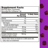 One A Day Elderberry with Immunity Support Gummies, 60 CT, thumbnail image 3 of 9