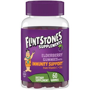 Flintstones Kids Elderberry Gummies With Immunity Support, 60 Ct , CVS