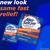 Alka-Seltzer Hangover Relief Effervescent Tablets, Orange Fizz, 20 CT, thumbnail image 2 of 5