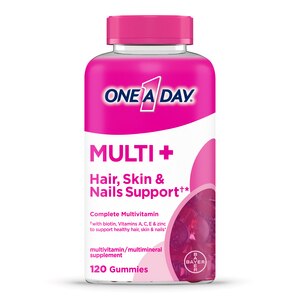 One A Day MultiPlus Hair Skin & Nails Multivitamin, 120 Ct , CVS