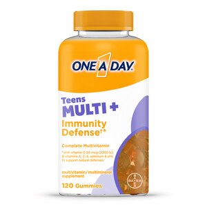One A Day TEEN MultiPlus Immunity Multivitamin, 120CT