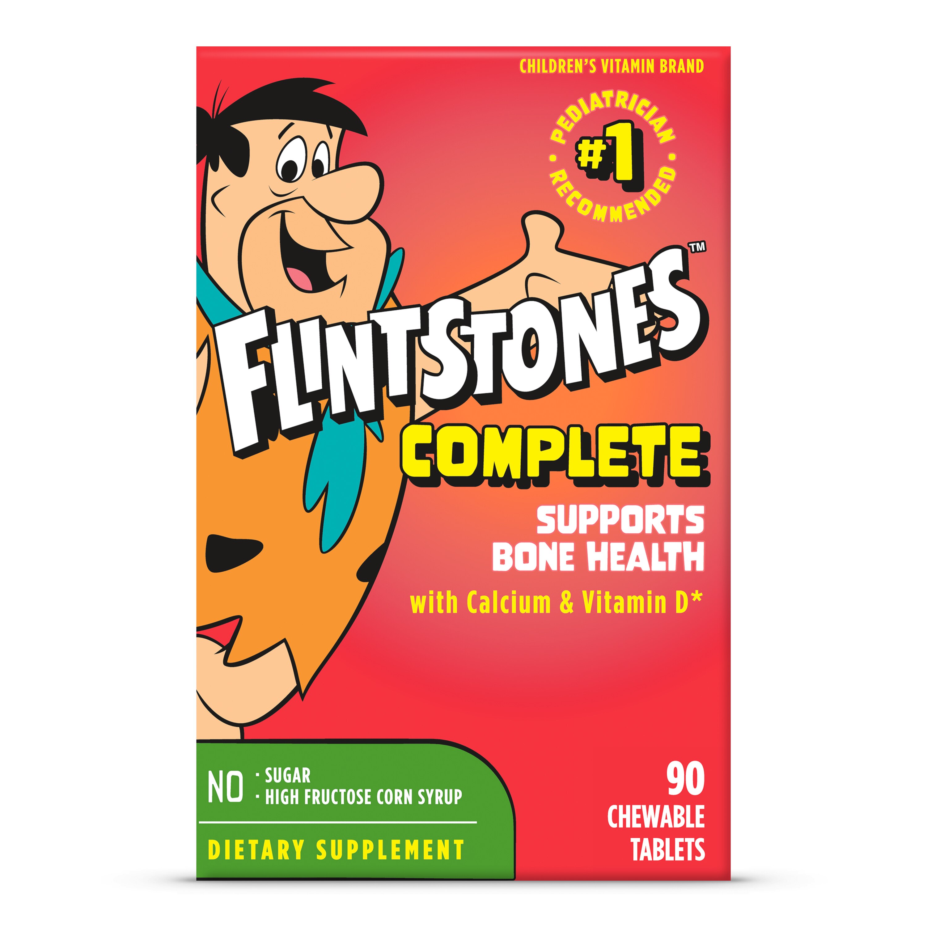 Flintstones Children's Complete Chewable Multivitamin, 90 Ct , CVS