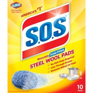  S.O.S. Steel Wool Soap Pads 