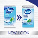 Dial Antibacterial Deodorant Bar Soap, Spring Water, thumbnail image 3 of 8