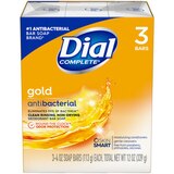 Dial Antibacterial Deodorant Bar Soap, Gold, thumbnail image 1 of 8