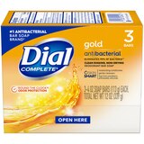 Dial Antibacterial Deodorant Bar Soap, Gold, thumbnail image 2 of 8