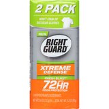 Right Guard Xtreme Defense 72-Hour Antiperspirant & Deodorant Stick, Fresh Blast, 2.6 OZ, 2 Pack, thumbnail image 3 of 9