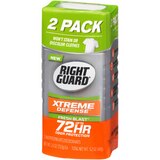 Right Guard Xtreme Defense 72-Hour Antiperspirant & Deodorant Stick, Fresh Blast, 2.6 OZ, 2 Pack, thumbnail image 5 of 9