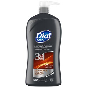 Dial for Men Body - Champú y gel de baño, Ultimate Clean, 32 oz