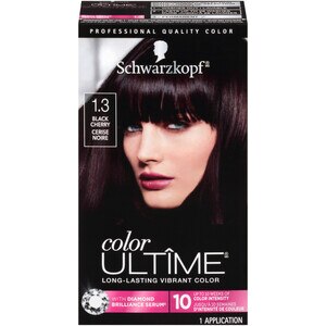 Schwarzkopf Color Ultime Permanent Hair Color, 1.3 Black Cherry , CVS
