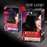 Schwarzkopf Keratin Color Permanent Hair Color Cream, thumbnail image 4 of 7