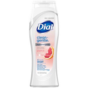 Dial Clean + Gentle Hypoallergenic Body Wash, 16 OZ