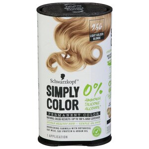 Schwarzkopf Simply Color Permanent Hair Color Cream, 9.56 Light Golden Blonde, 1 Kit , CVS
