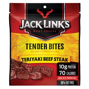 Jack Link's Tender Bites, Teriyaki Beef Steak, 2.85 Oz , CVS