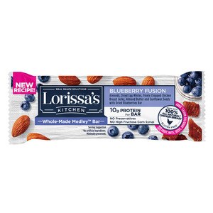 Lorissa's Kitchen Whole-Made Medley Bar, Blueberry Fusion, 1.5 OZ