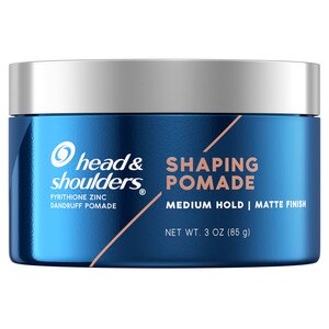 Head and Shoulders Shaping Pomade, acabado mate sin brillo, fijación media, 3 oz