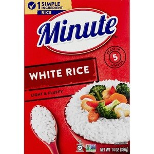 Minute Enriched Long Grain Instant White Rice, 14 Oz , CVS