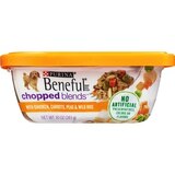 Beneful Chopped Blends, Chicken, Carrots Peas & Wild Rice, 10 oz, thumbnail image 1 of 3