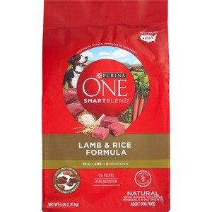 Purina One Smart Blend, Lamb & Rice Formula, 4 lb | CVS