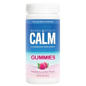 Natural Vitality Calm Magnesium Supplement Anti-Stress Gummies, 60 CT