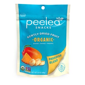 Peeled Snacks Organic Dried Fruit, Paradise Blend, 2.8 OZ