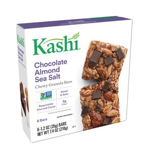 Kashi Chocolate Almond & Sea Salt Chewy Granola Bar 1.2 OZ ...