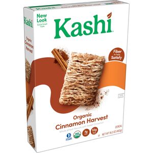 Kashi Organic Cinnamon Harvest Breakfast Cereal, 16.3 OZ