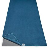 Gaiam Stay-Put Yoga Mat Towel, Lake, thumbnail image 2 of 5