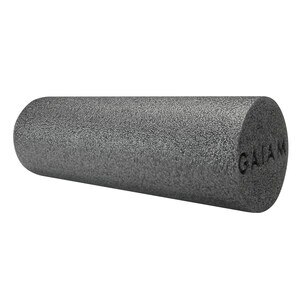 Gaiam Restore Muscle Therapy Foam Roller, 18in Grey , CVS