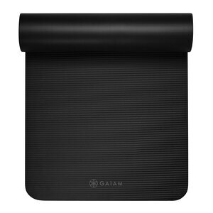 Gaiam 10mm Fitness Mat, Black , CVS