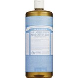 Dr. Bronner's Magic Soaps Unscented Baby-Mild Pure-Castile Liquid Soap, thumbnail image 1 of 4