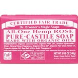 Dr. Bronner's Magic Soaps Hemp Rose Pure-Castile Bar Soap, thumbnail image 1 of 1