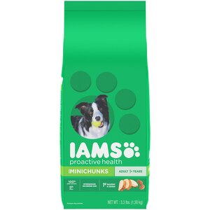 IAMS Proactive Health Adult MiniChunks Dry Dog Food, 3.3 Lbs