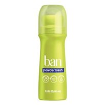Ban - Desodorante de bolita, Powder Fresh