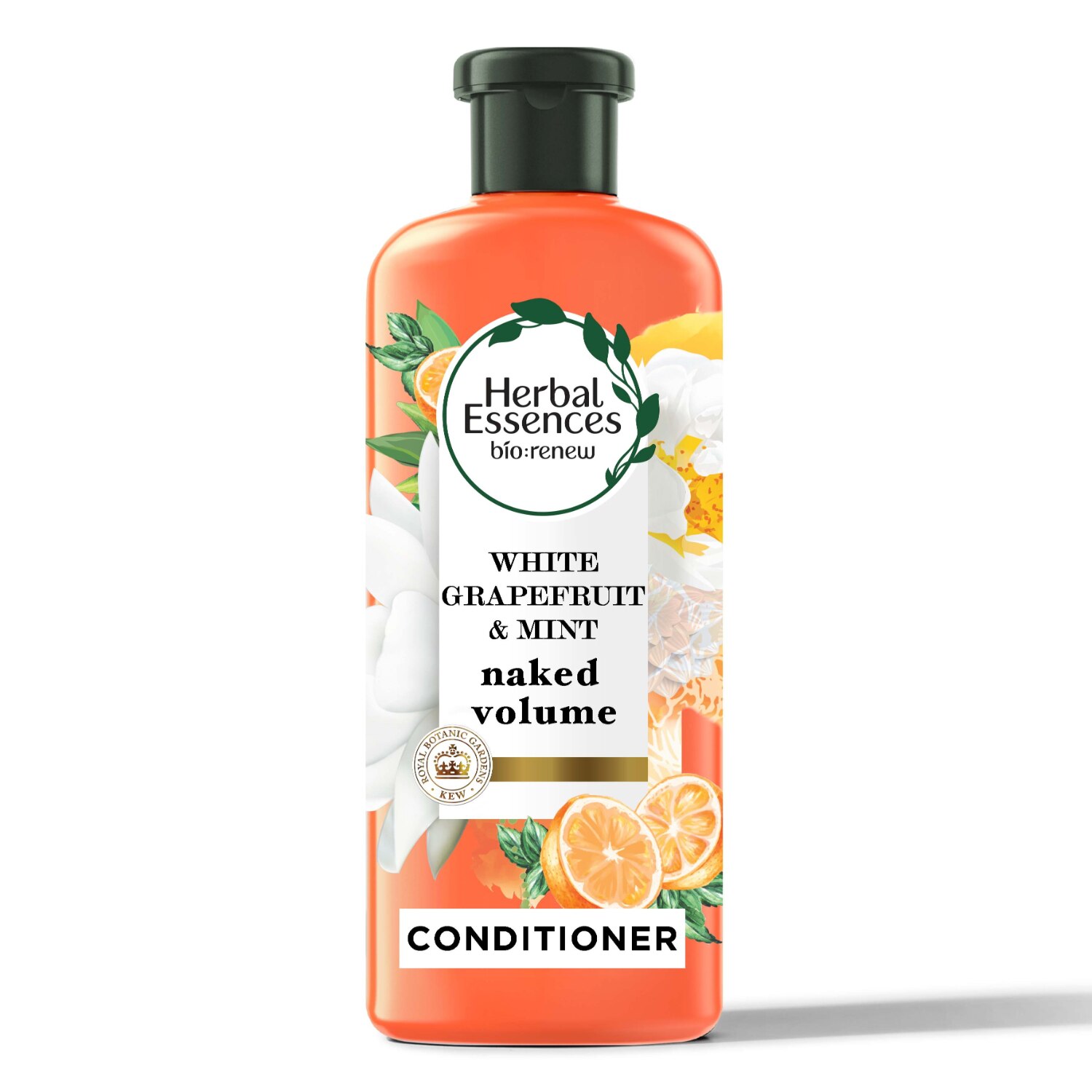 Herbal Essences Bio:Renew Naked Volume - Acondicionador, White Grapefruit & Mosa Mint, 13.5 oz