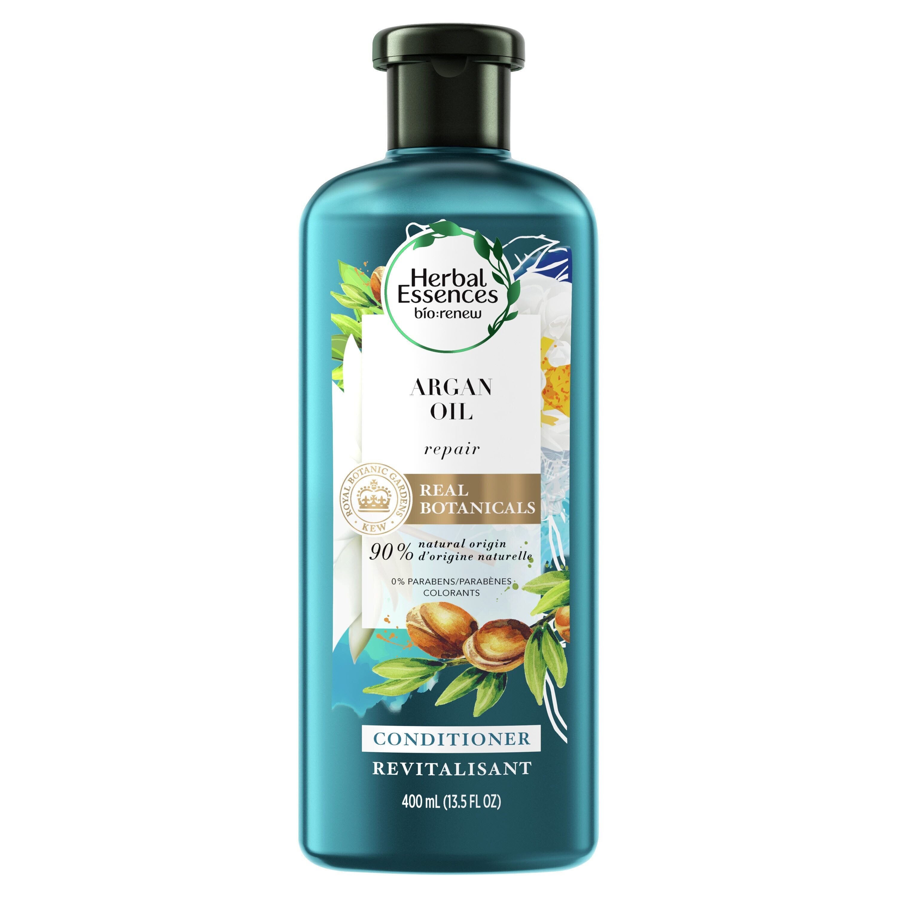 Herbal Essences bio:renew Argan Oil Of Morocco - Acondicionador reparador para cabellos teñidos, 13.5 oz